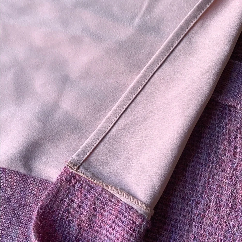 J. CREW Purple Alpaca Wool Open Cardigan M